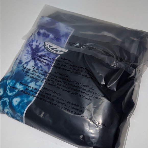 🔥Pipeline Black Board Shorts with Tie-Dye Accents Sz Medium New - Picture 13 of 14